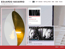 Tablet Screenshot of eduardonavarro.com